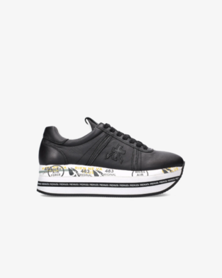 Zapatillas Premiata Beth blk plataform